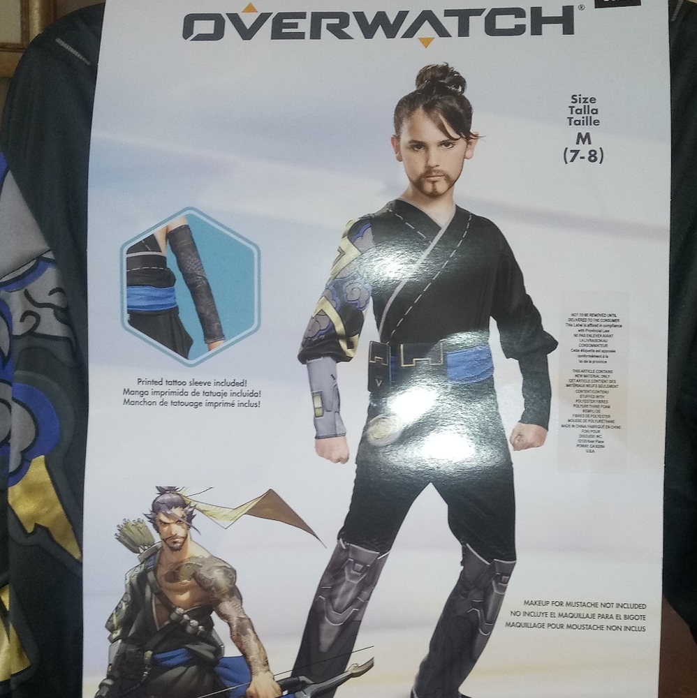 0110 Overwatch "Hanzo" Costume